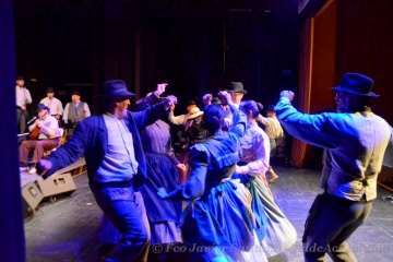 Nuevo grupo folclórico Aires del Norte Agáldar en Gran Canaria (Foto Francisco Javier Santana)